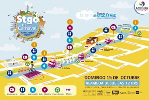 MAPA SANTIAGO ES CARNAVAL