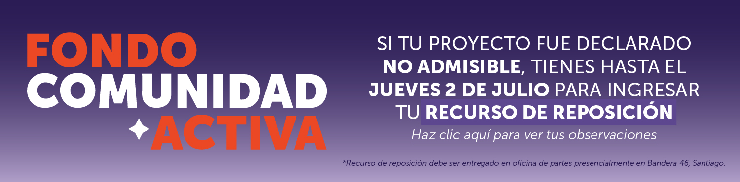 Fondo Comunidad Activa